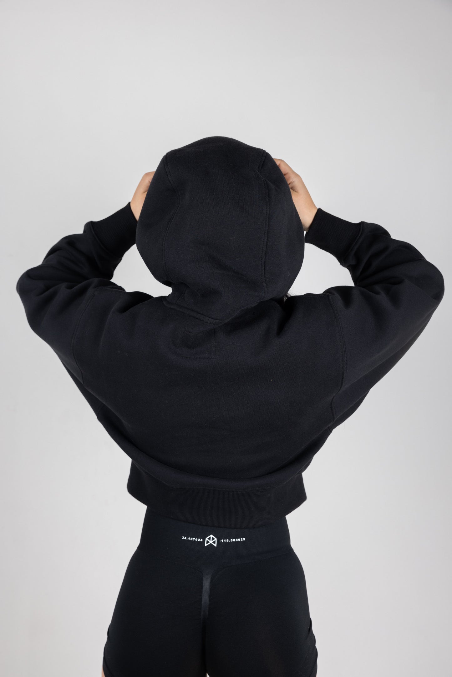 Pack Logo Cropped Hoodie