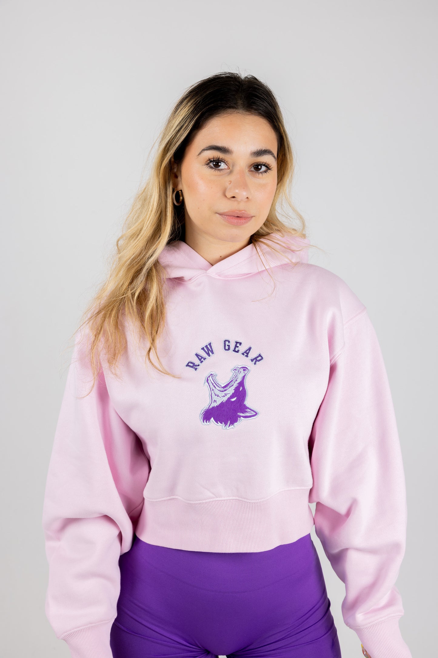 Pack Logo Cropped Hoodie