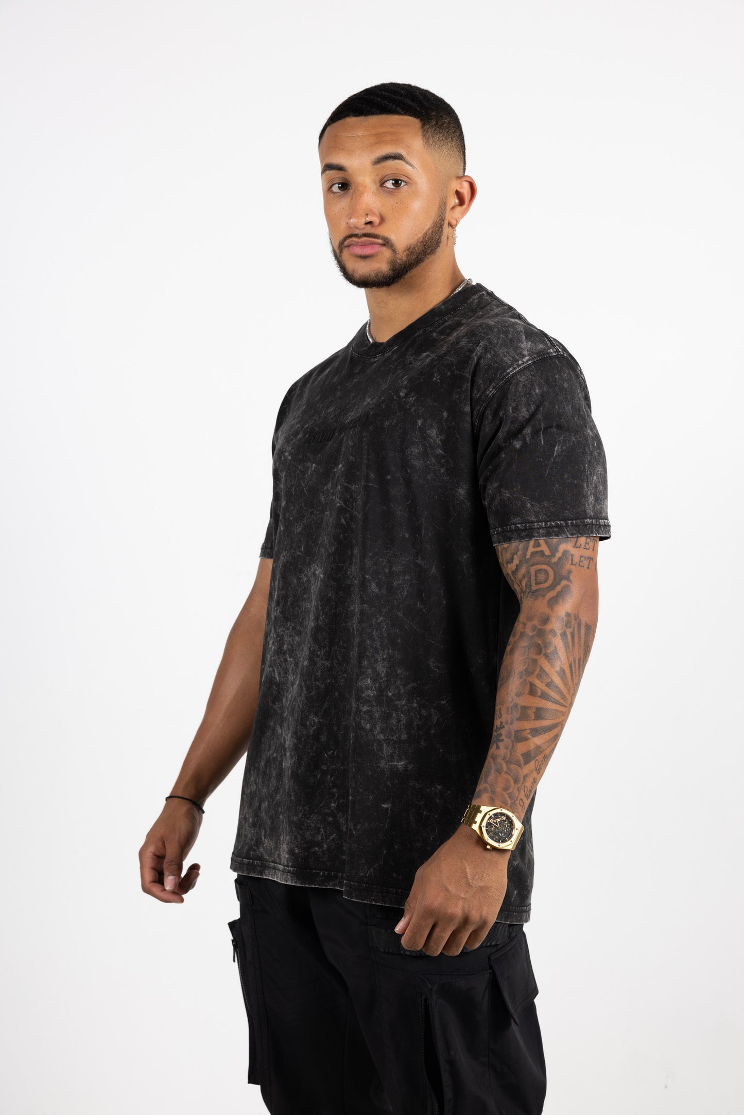 Embroidery Washed Tshirt