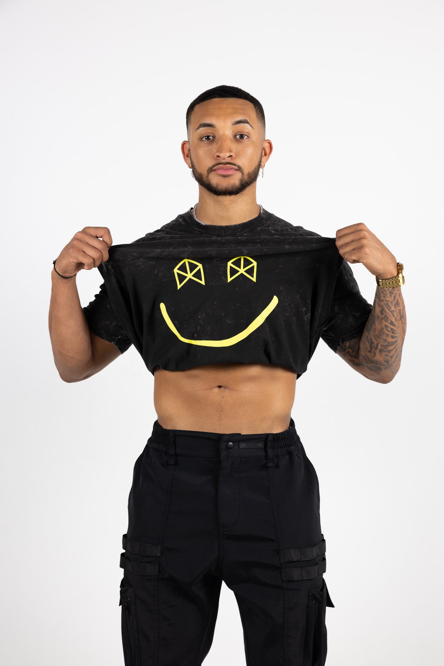 Embroidery Washed Tshirt