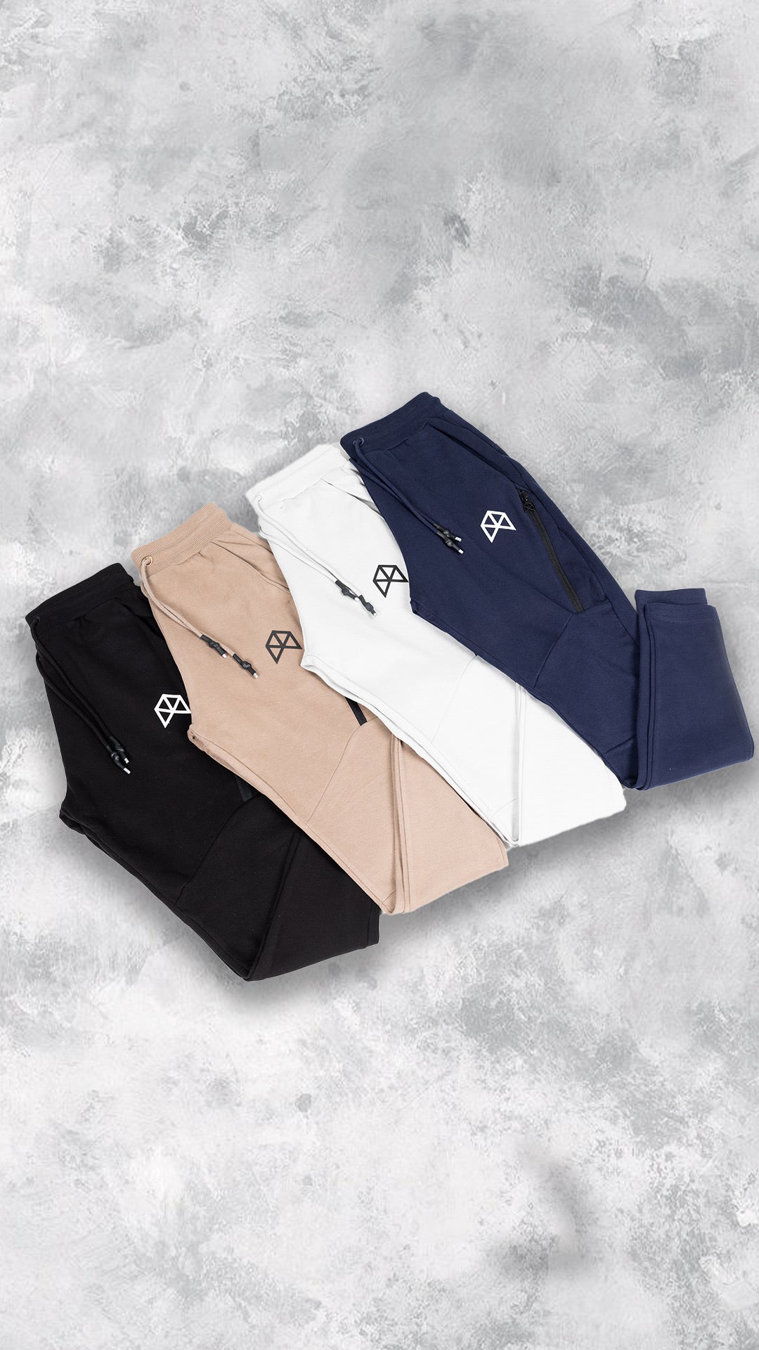 RG Zipper joggers