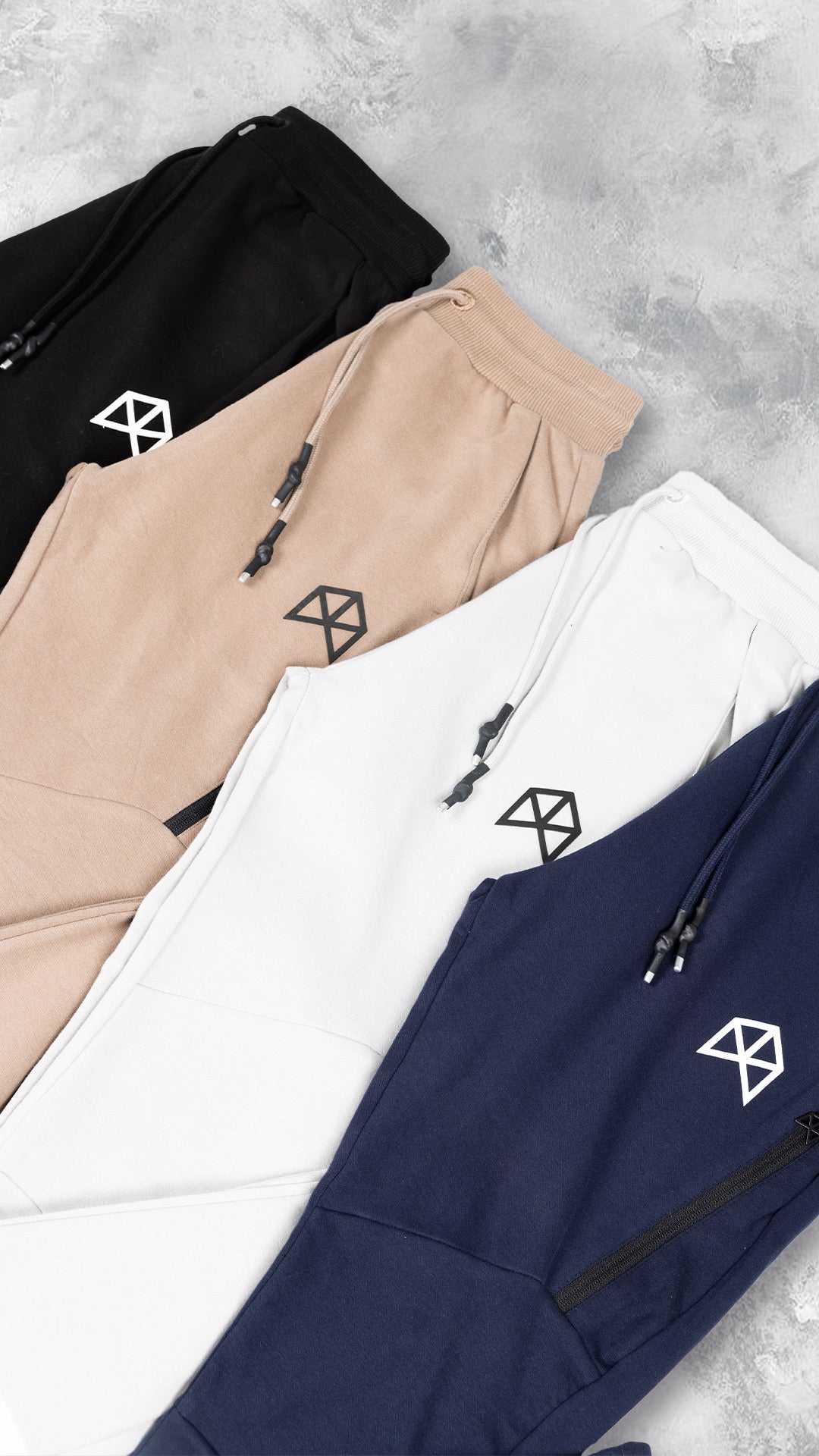 RG Zipper joggers