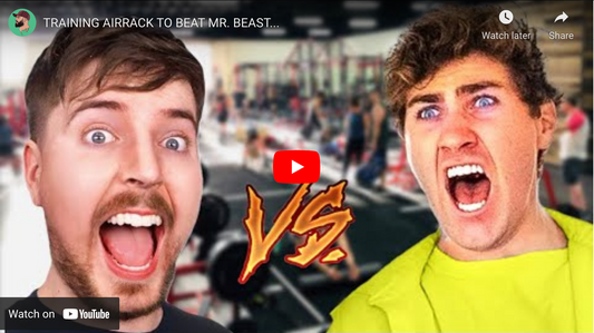 TRAINING AIRRACK TO BEAT MR. BEAST...