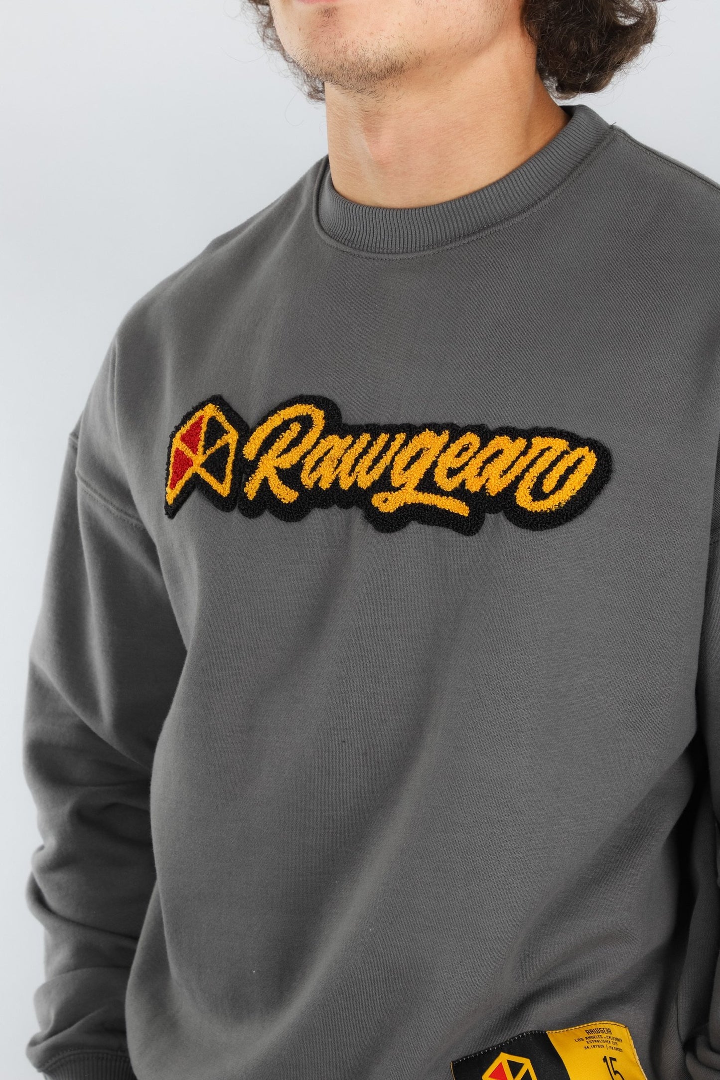 RAWGEAR Chenille Patch Sweatshirt - RG520