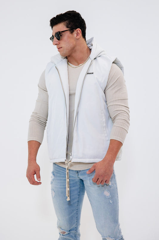 Hooded Puffer Vest - RG509