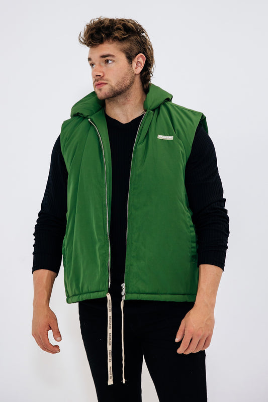 Hooded Puffer Vest - RG509