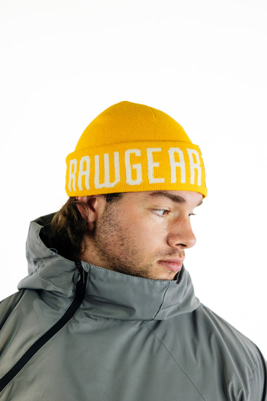 Rawgear Woven Patch Retro Logo Beanie - RG623