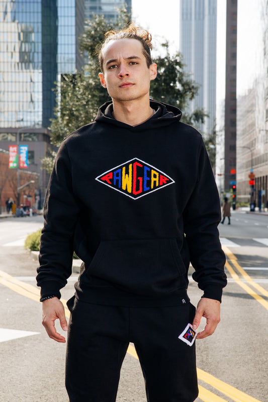 Rawgear Diamond Chenille Patch Hoodie - RG513