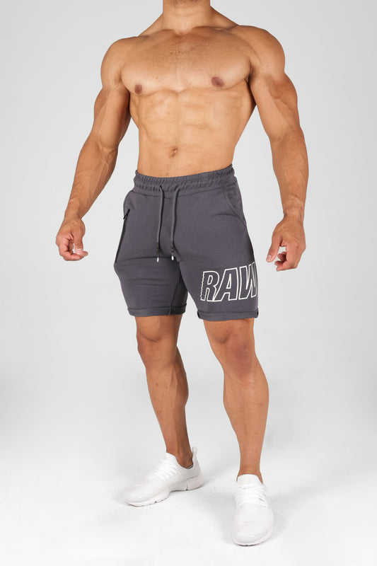 Raw Front Shorts