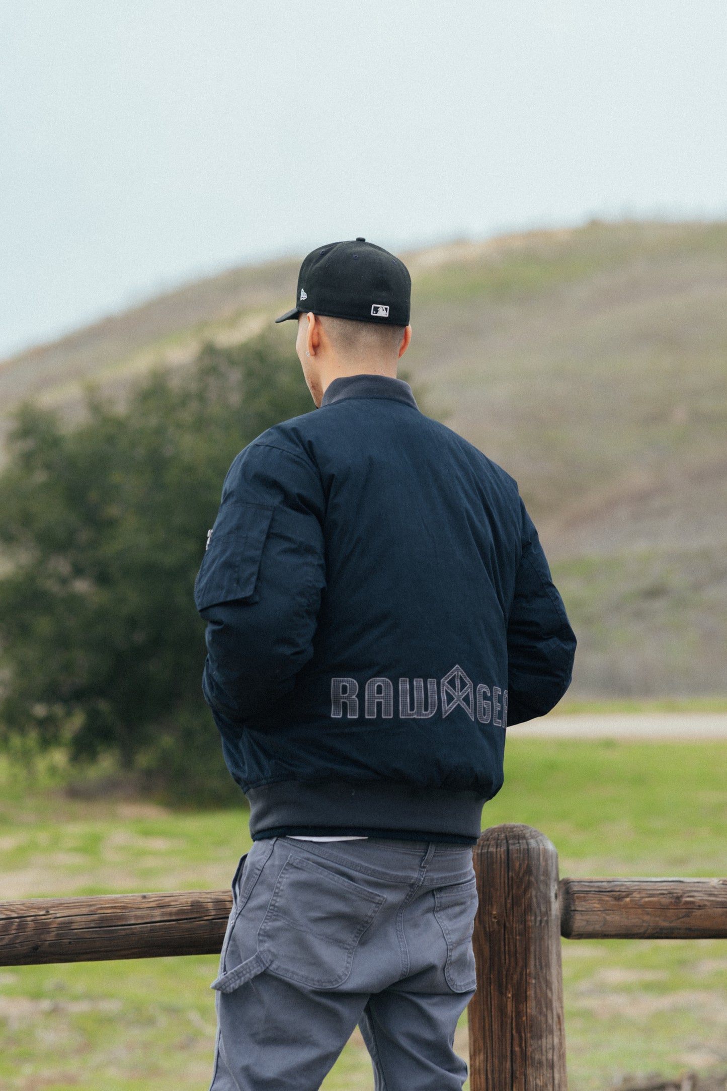RG506 Rubber Patch Bomber Jacket