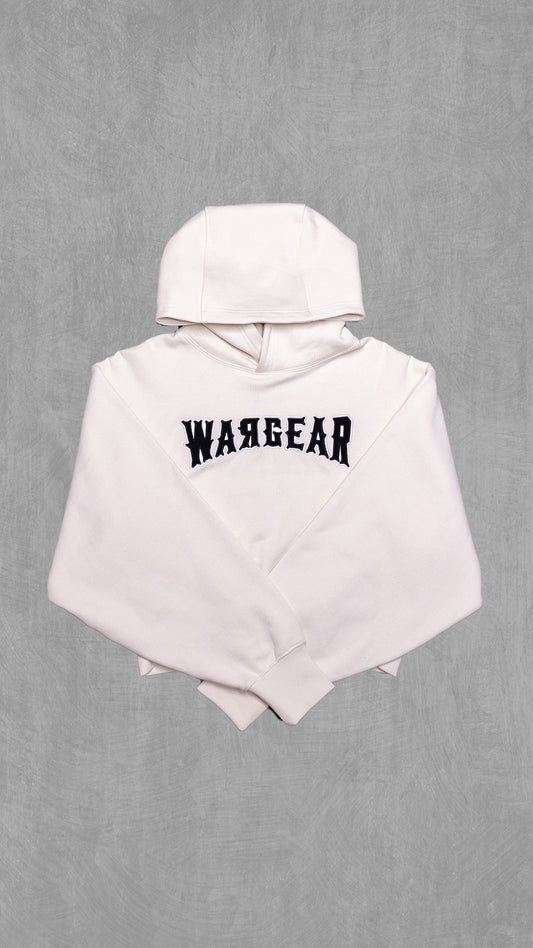 War Cropped Hoodie