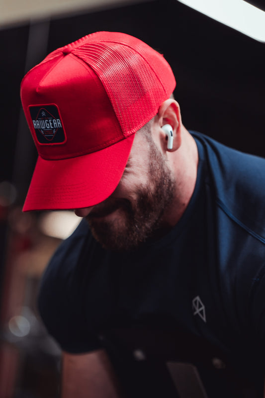 RAWGEAR Trucker Hat- RG604 -Red