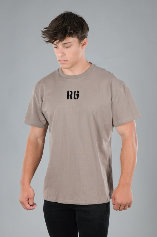 RG Velvet Logo Oversized Tee