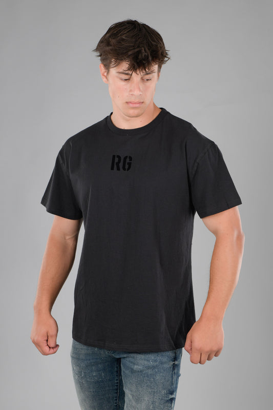 RG Velvet Logo Oversized Tee