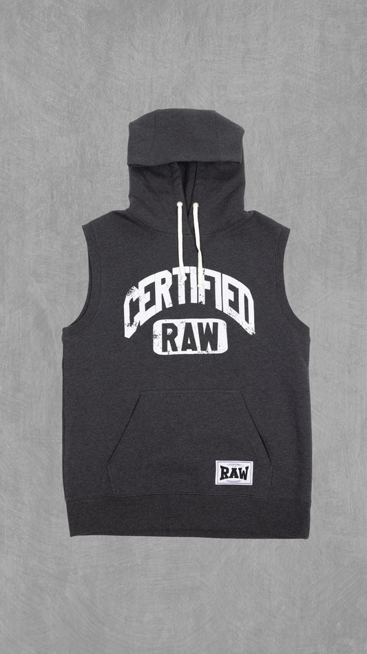 Certified Raw Sleeveless Hoodie